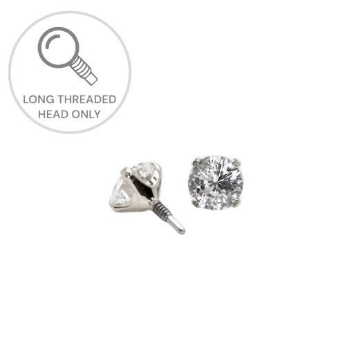 ראש מעוצב- זירקון עגול