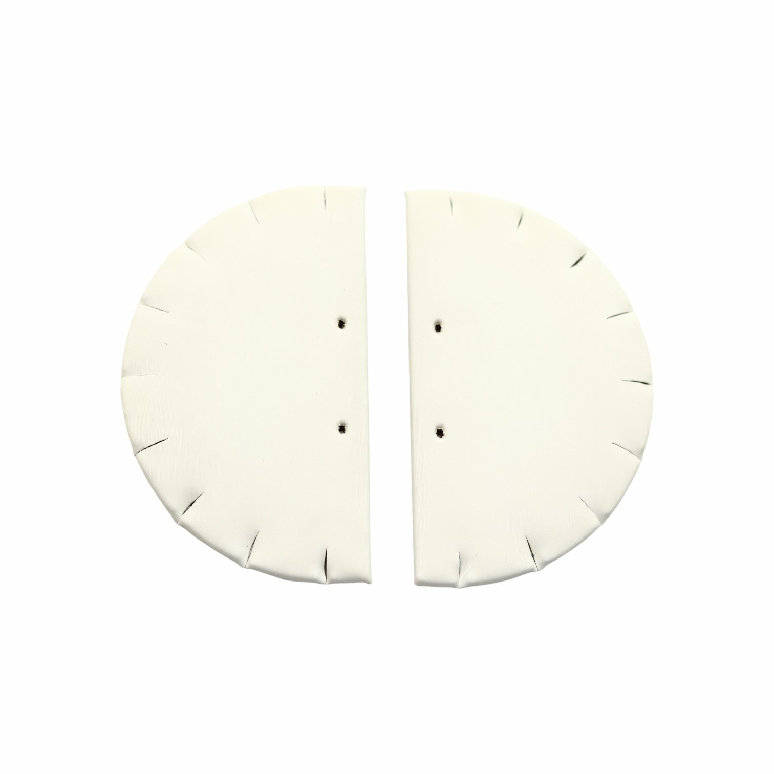 סט שתי אוזניים שטוחות לתצוגת לברטים/חישוקים