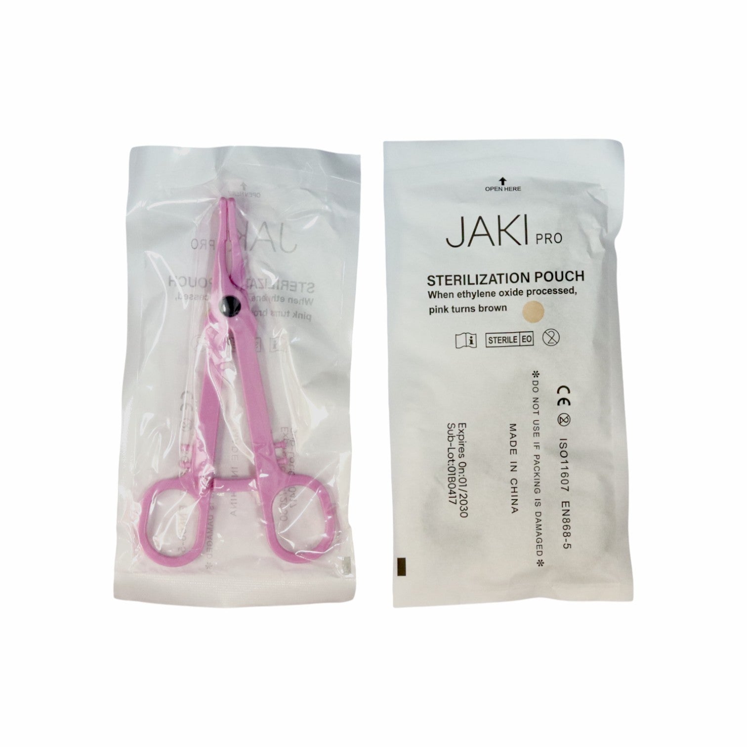 עיגול משולש פתוח- מלקחיים חד פעמיות