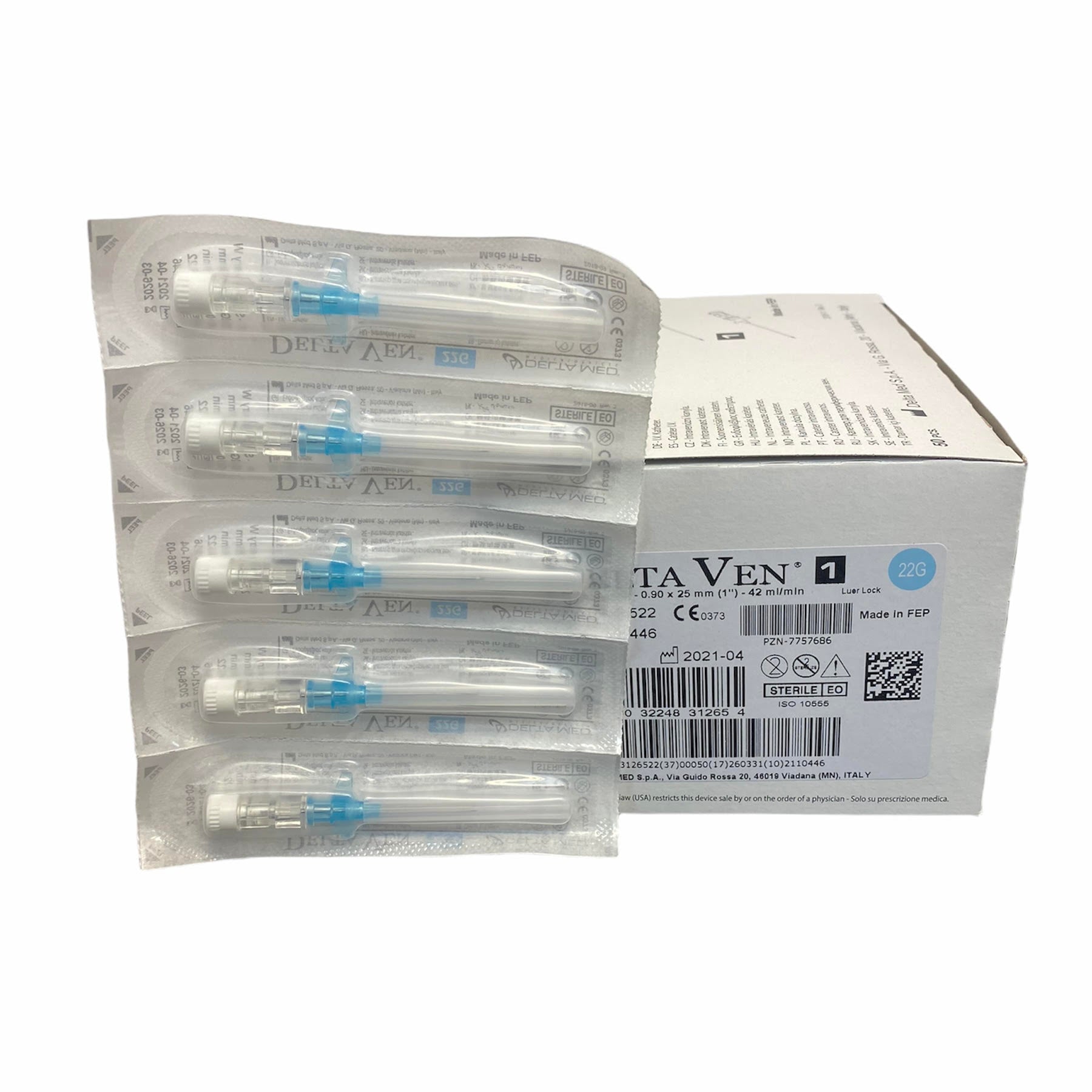 מחטים דלתא 22 כחול