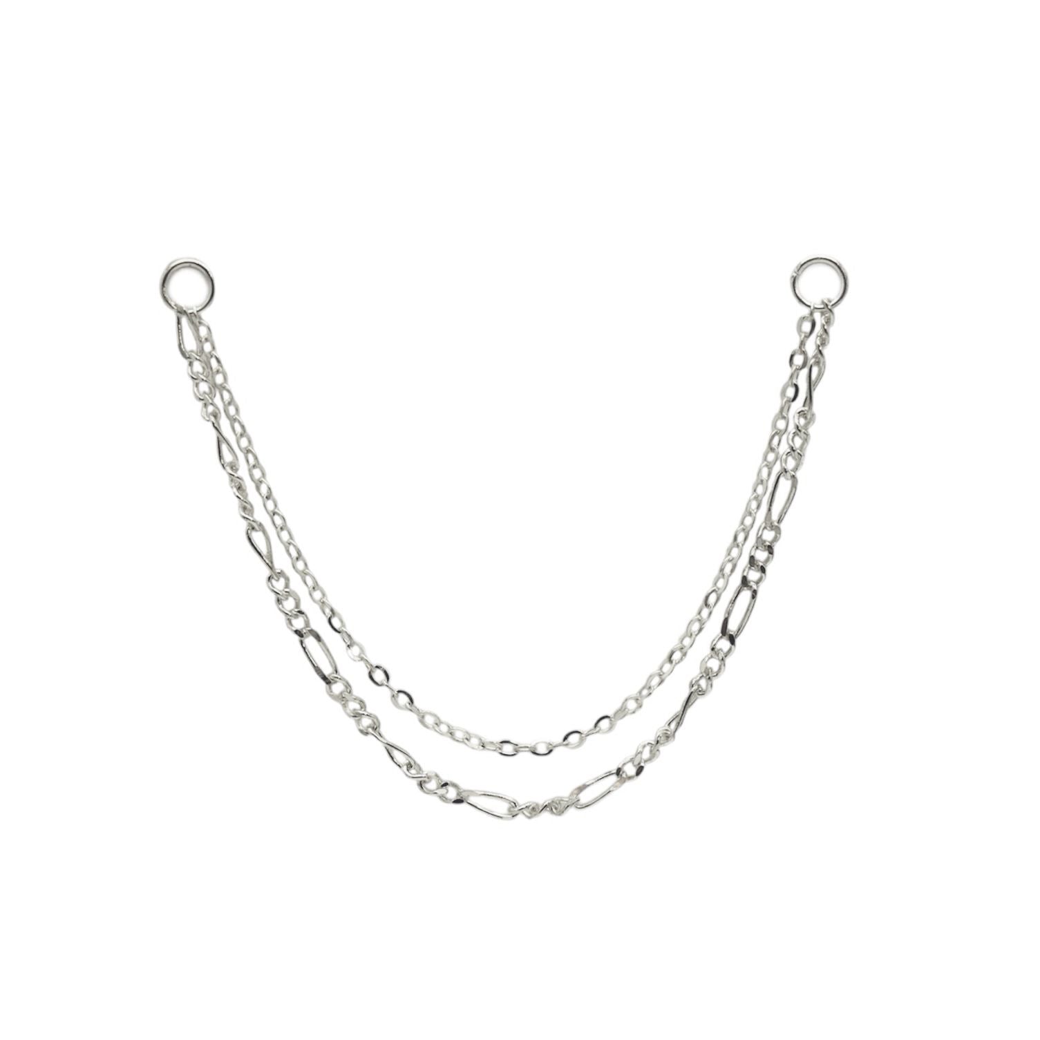 שרשרת כפולה 7.5 ס"מ- סולרה