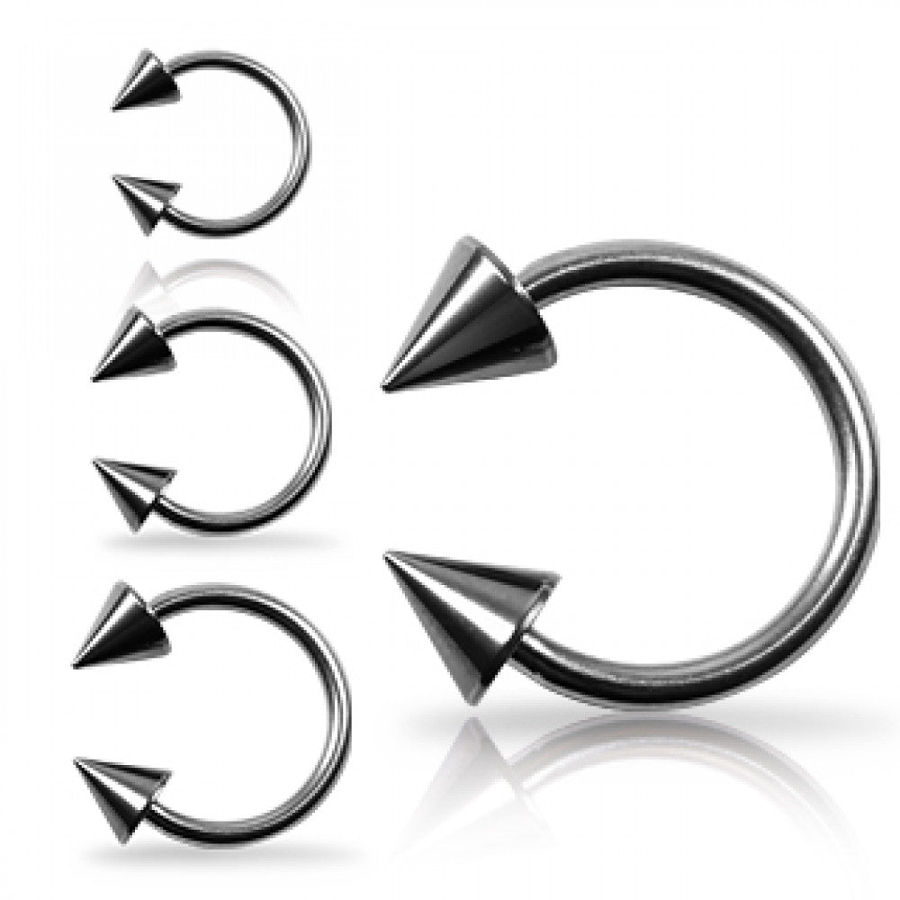 פרסה טיטניום שפיצים הברגה פנימית