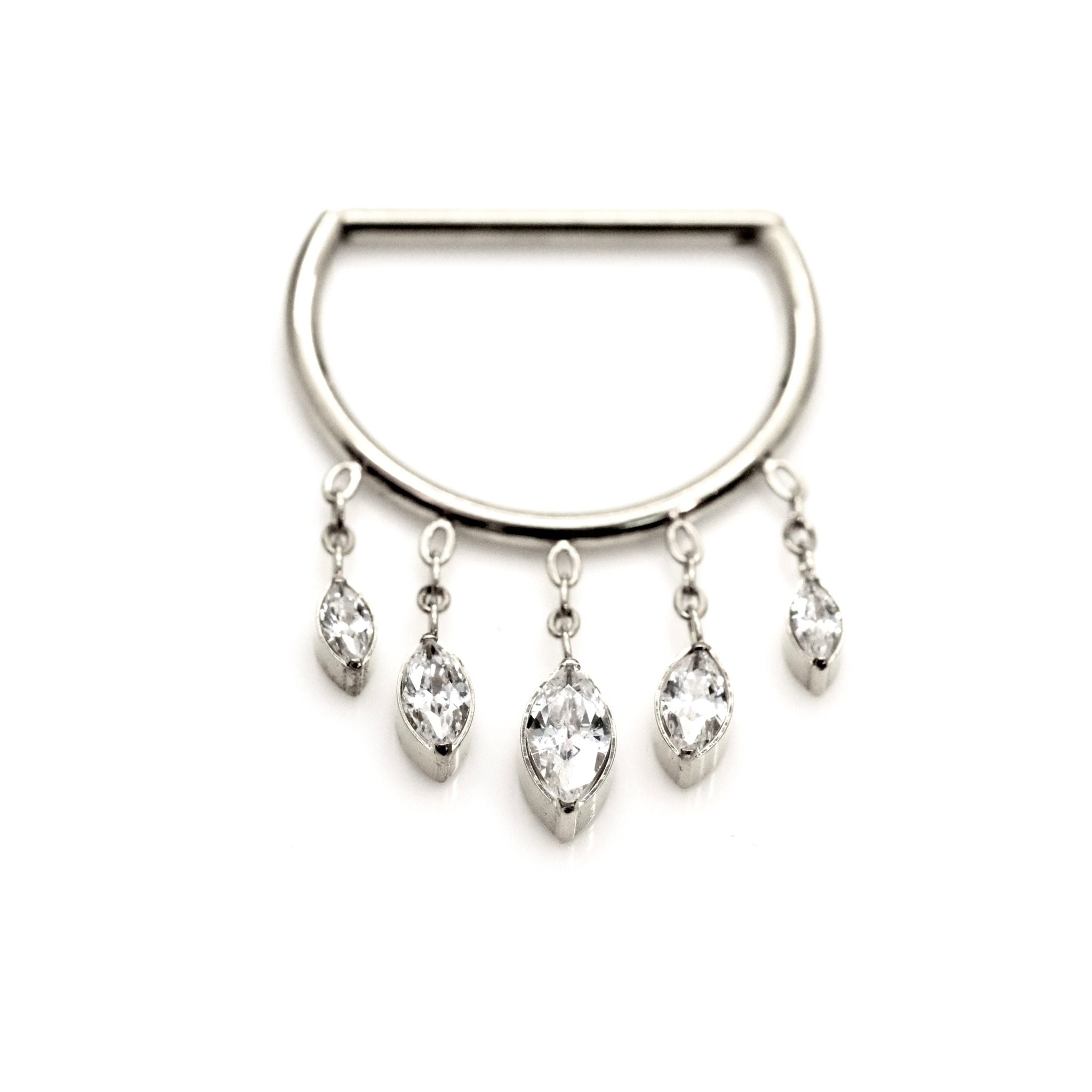 D SHAPE חלק עם צ'ארמים מרקיזות