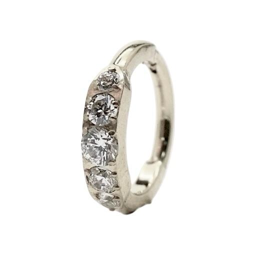 קליקר טיטניום חמישה זירקונים על הדופן