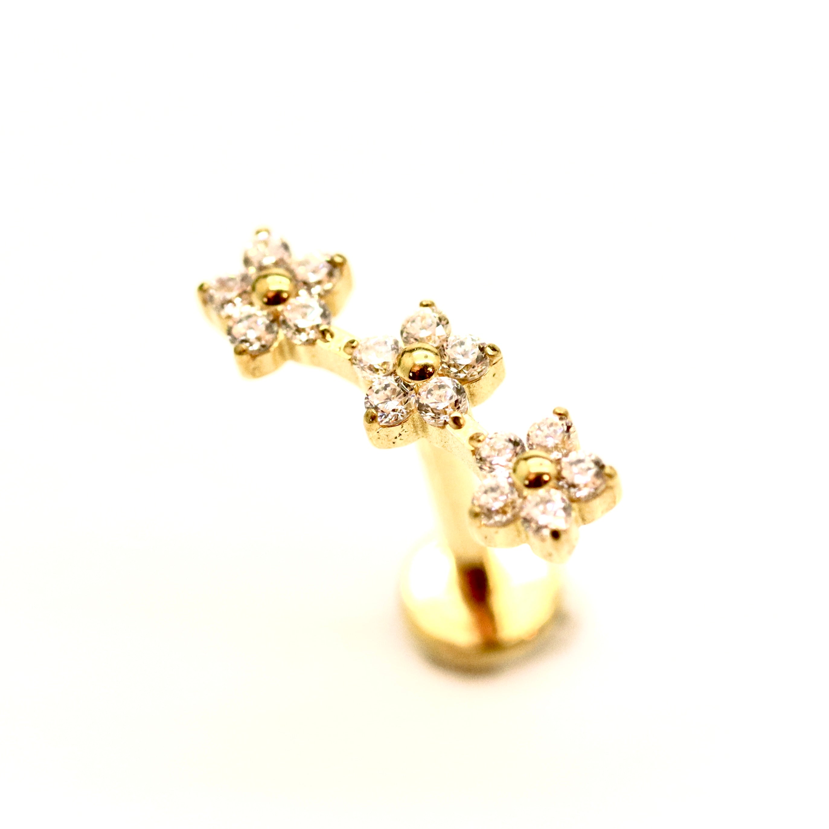 1.2*8  לברט שורת שלושה פרחים