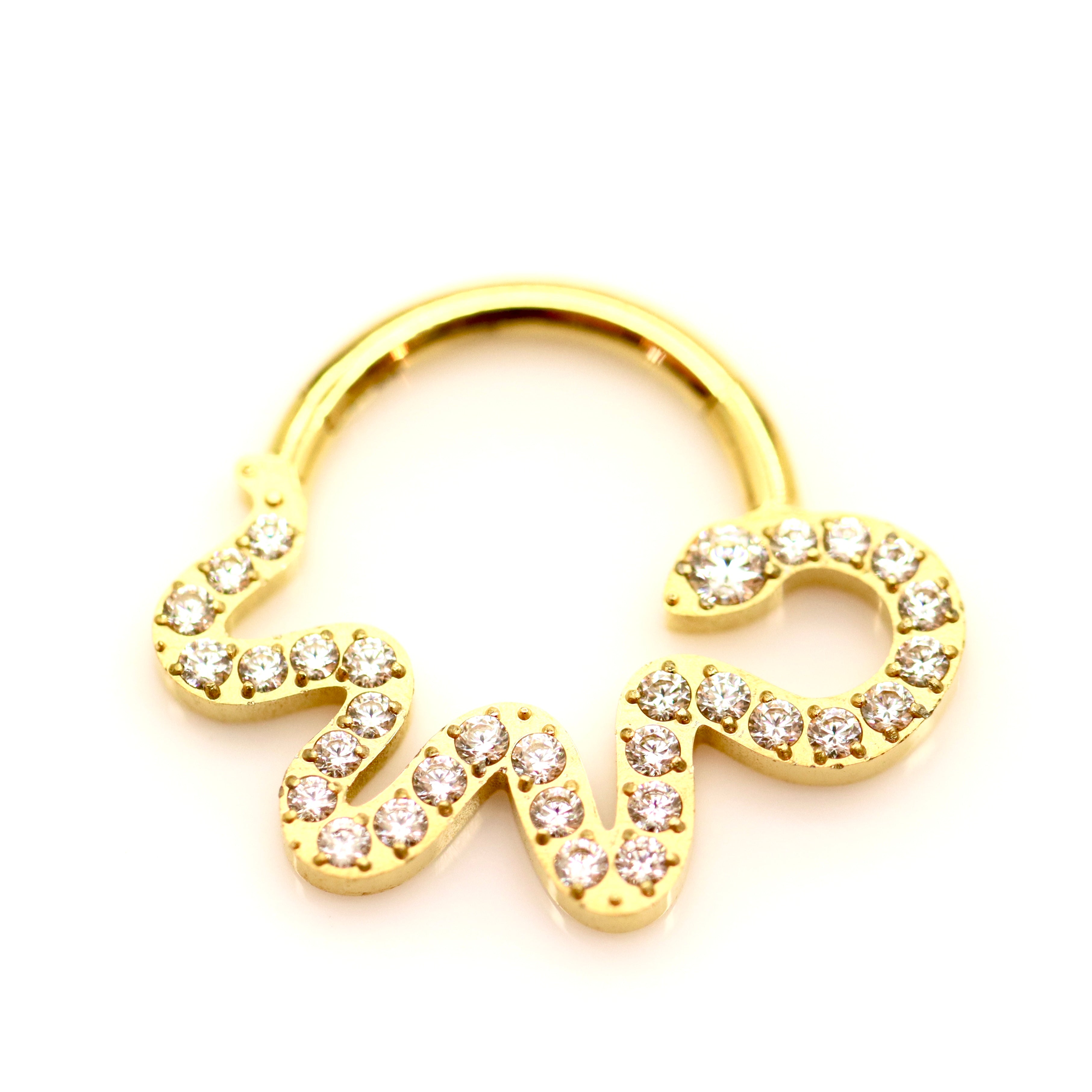 קליקר טיטניום נחש מקושקש 9*1.2