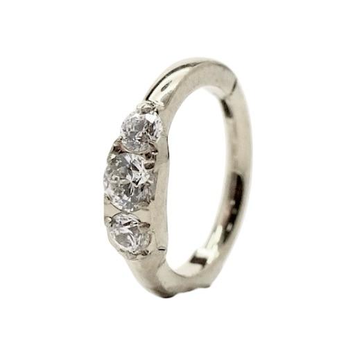 קליקר טיטניום שלושה זירקונים על הדופן