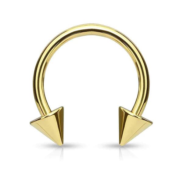 פרסה שפיצים מתכת רפואית