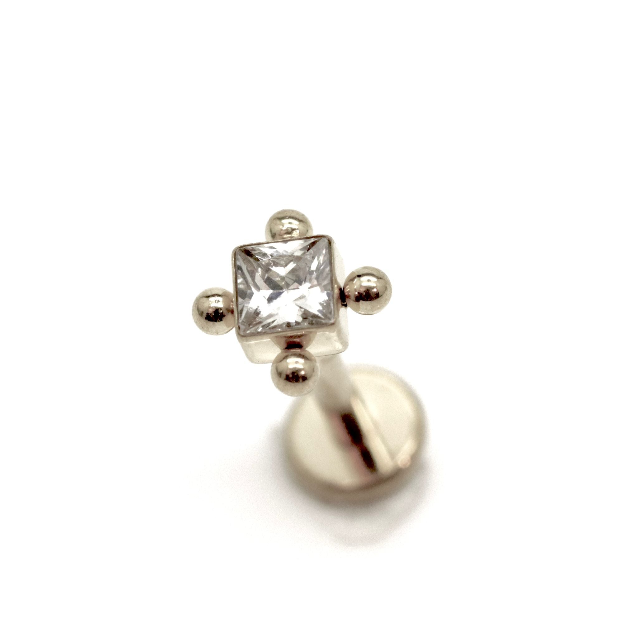 1.2*8 לברט זירקון מרובע בעיטור נקודות