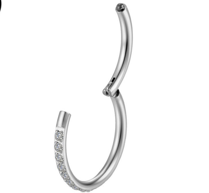 קליקר טיטניום שיבוץ עדין