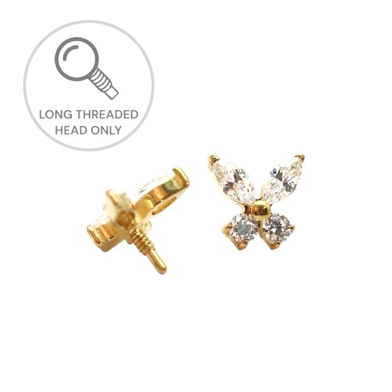 ראש מעוצב פרפר קטן