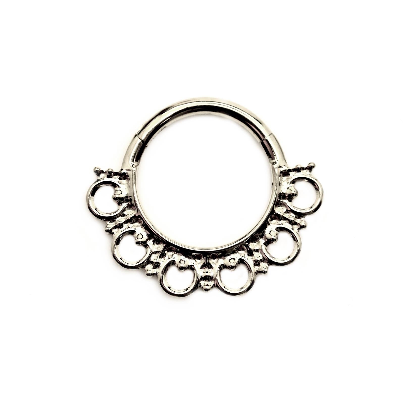 קליקר טיטניום עיטורים אתניים 9*1.2