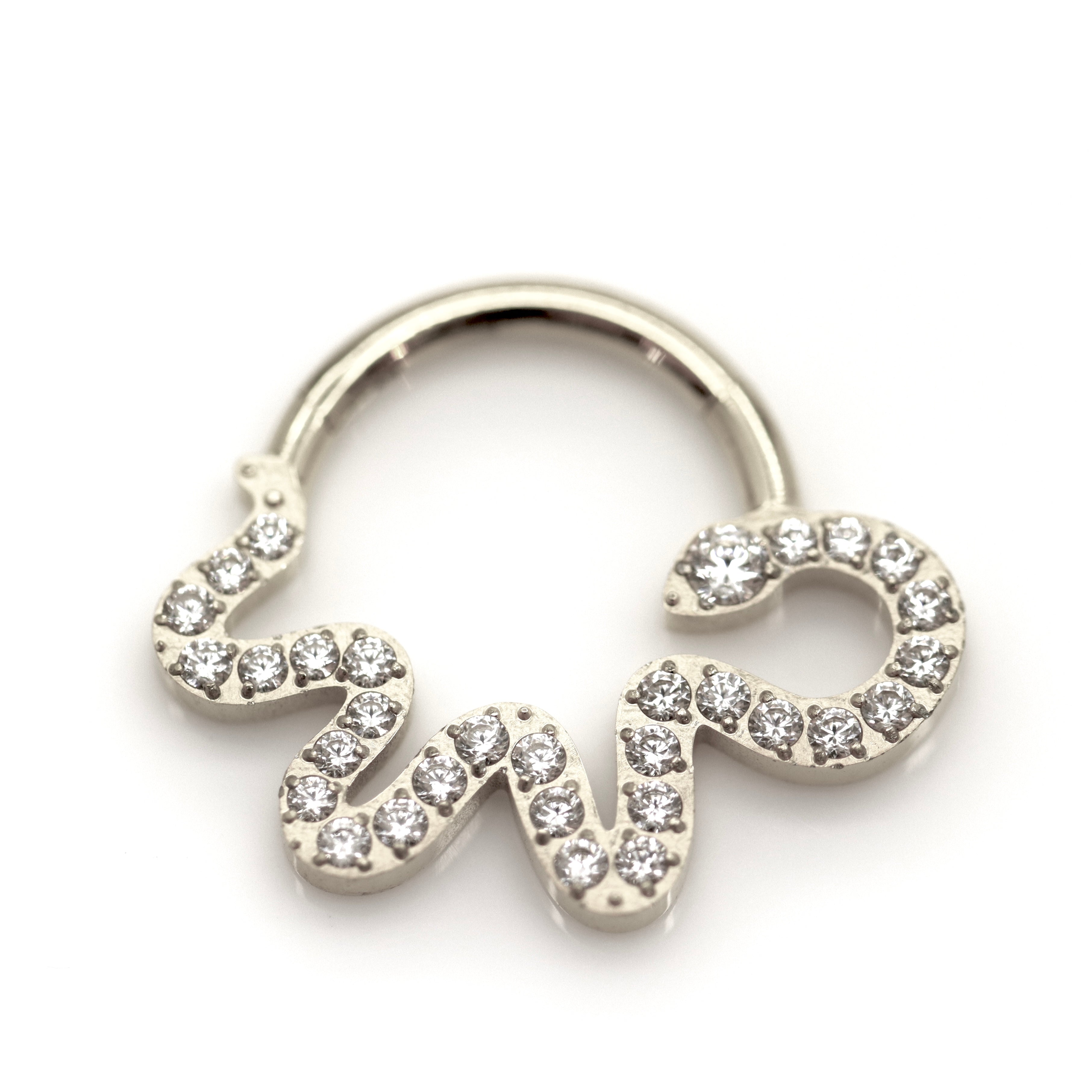 קליקר טיטניום נחש מקושקש 9*1.2