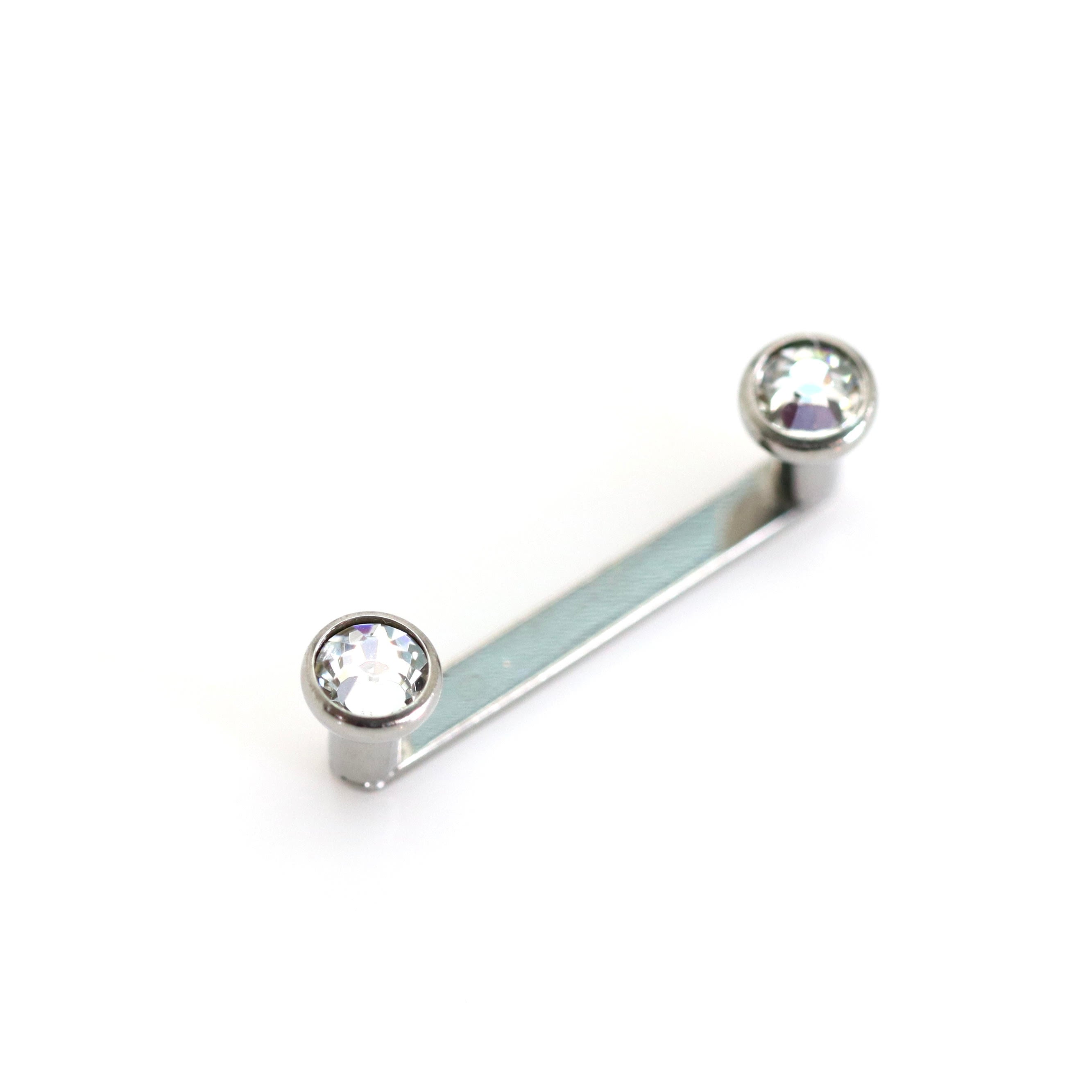 סרפס בר שטוח עם שני זירקונים