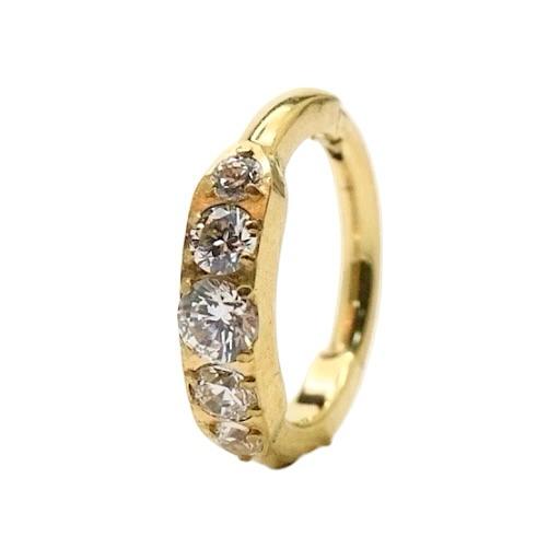 קליקר טיטניום חמישה זירקונים על הדופן