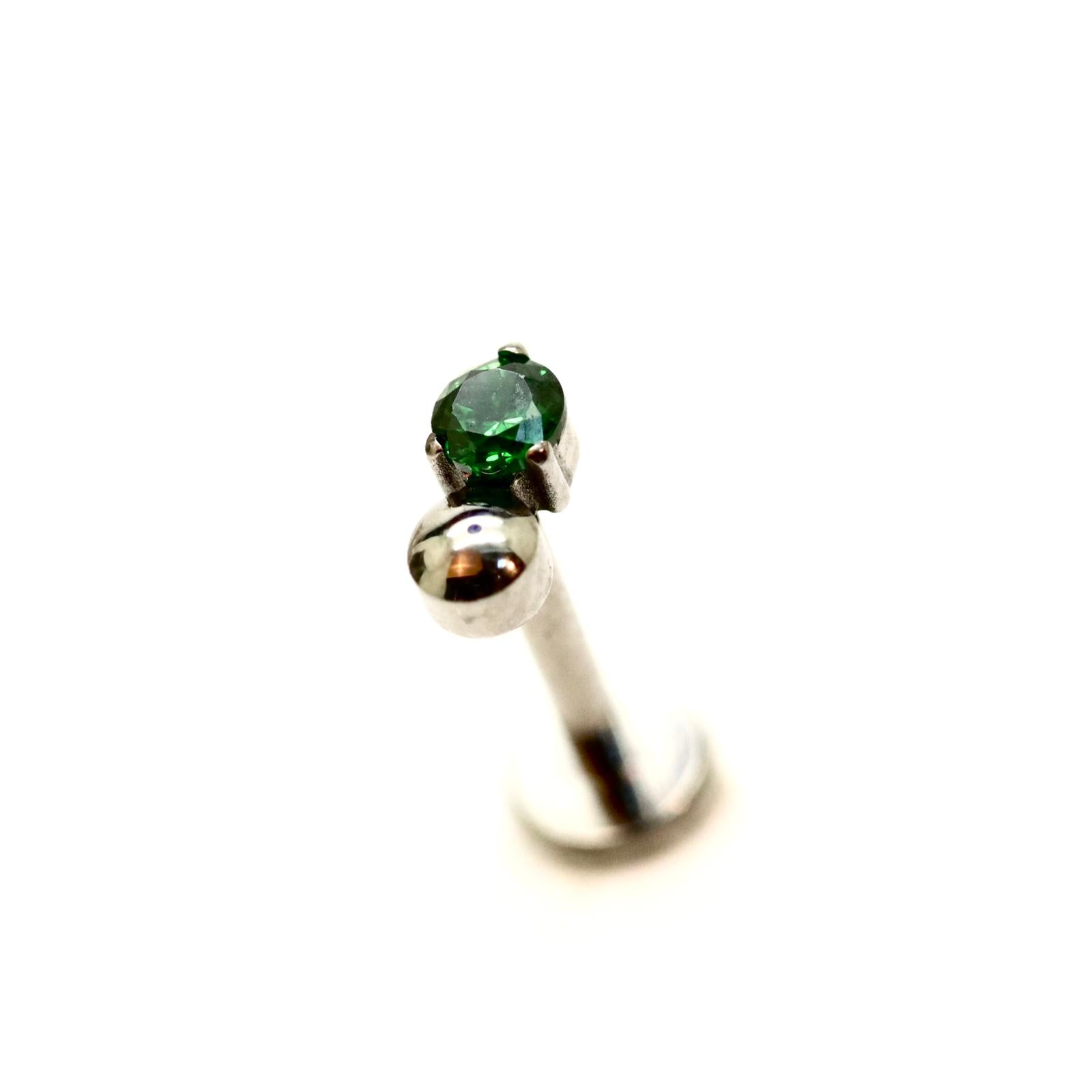 1.2*8 לברט זירקון 2.5ממ ונקודה- ירוק