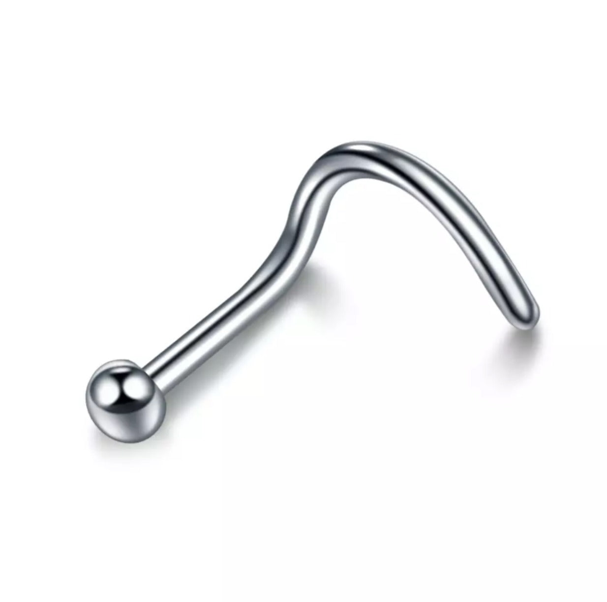 נזם טיטניום נקודה