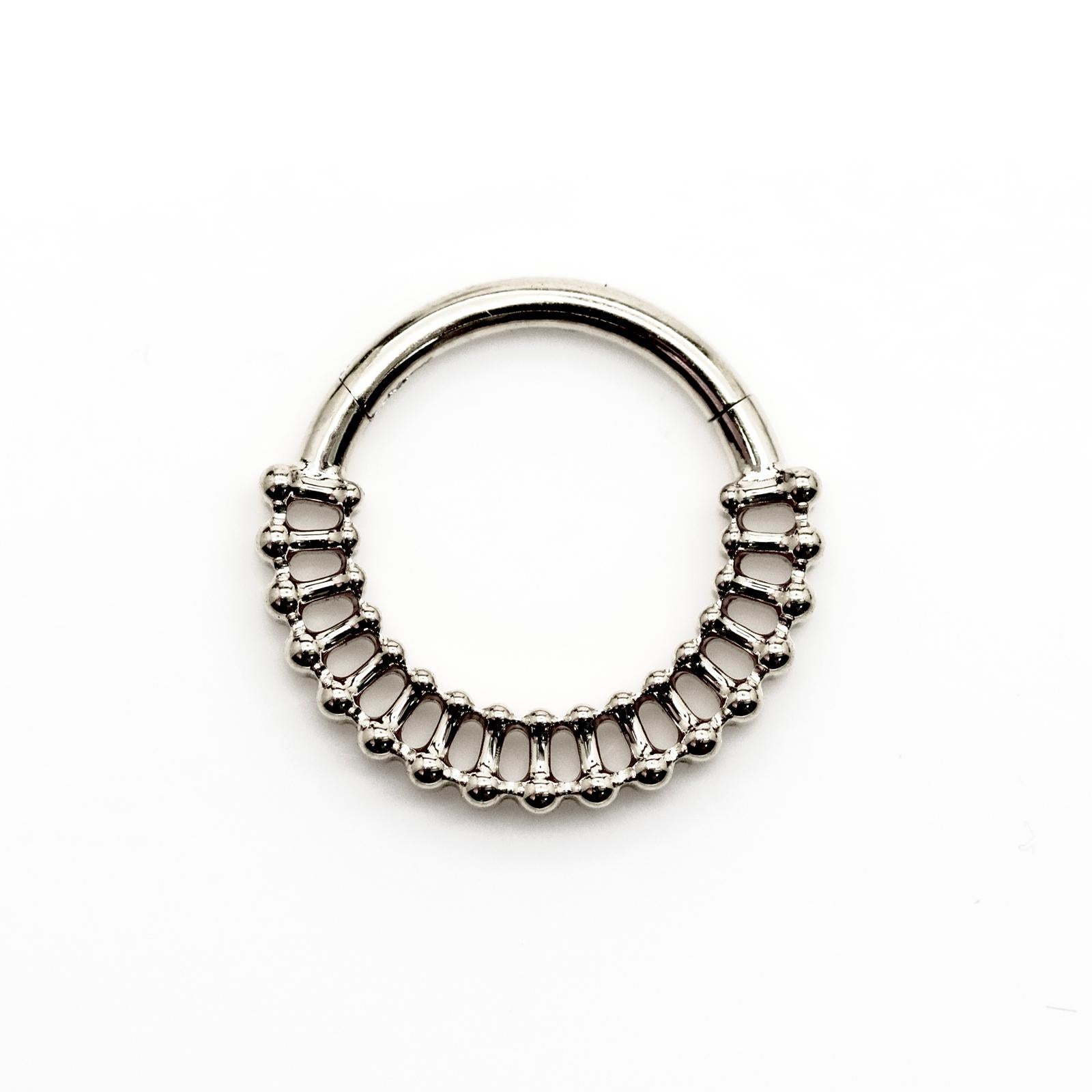 קליקר טיטניום עיטורי פסים 9*1.2