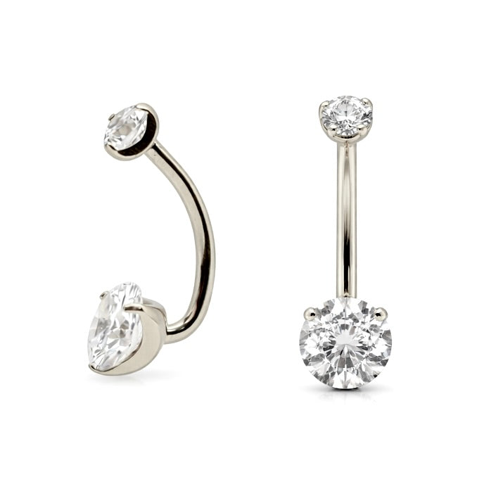 J CURVE טבור משובץ