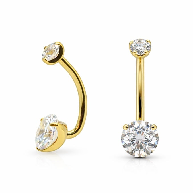 J CURVE טבור משובץ