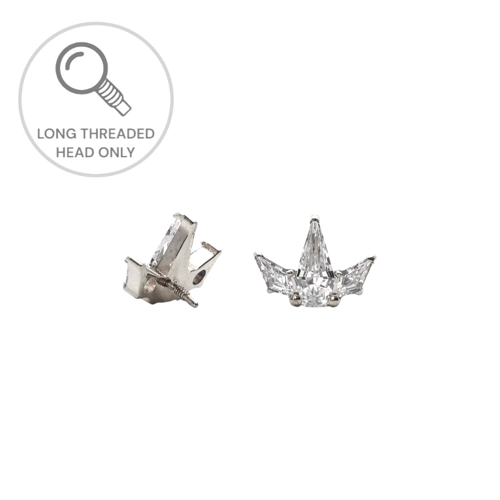 ראש מעוצב- עגור משובץ