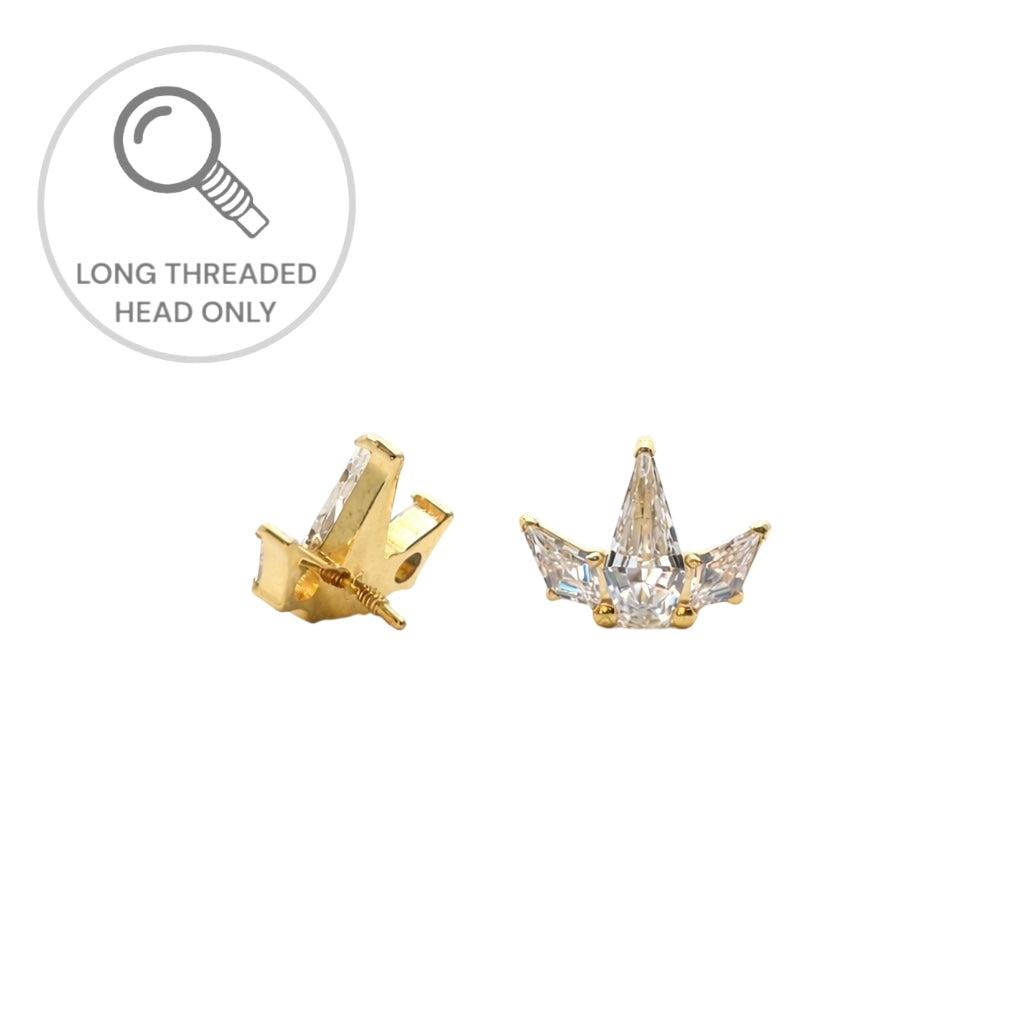 ראש מעוצב- עגור משובץ